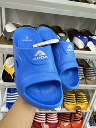 9 รองเท้าแตะแบบสวม  ADDA แอดด้า รุ่น 52201  สี ดำ แดง ฟ้า ขาว ส้ม เหลือง เทา  Size 4-10