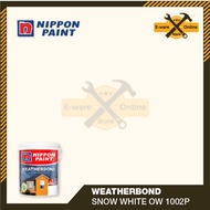 Nippon Paint 1L Weatherbond Exterior Paint - Off White Colour Range