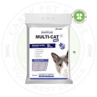 Claire Multi Cat Multicat Premium Bentonite Cat Litter (Pasir Halus) 9L