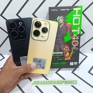 INFINIX HOT 40 PRO 12/256GB 8/256GB HP SECOND SEKEN FULLSET
