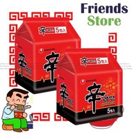 農心 - 辛辣麵 (特辣香菇味) (5包裝) X 2