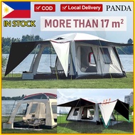 Double Layers Tent 5-8-12 Person Large Outdoor Camping Tent Family Waterproof Tent for camping