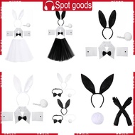 WIN Easter Bunny Costume Set Bunny Cosplay Costumes For Women Rabbit Headband Costume Bunny Tutu Cos