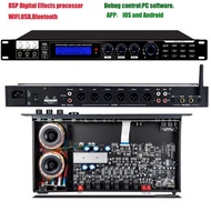 Paulkitson AP880 DSP Digital Audio Processor Professional Karaoke Speaker Effects Processor WIFI USB Bluetooth Audio System**&amp;*