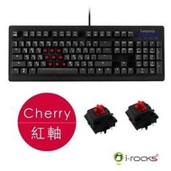 【鳥鵬電腦】i-rocks 艾芮克 IRK65MN 機械鍵盤 黑 CHERRY 紅軸 櫻桃 K65M K65MN 無背光
