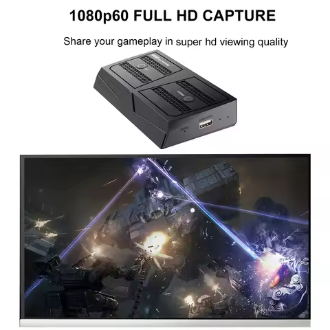 4k 60hz Loop HDMI Video Capture Card To USB Flash Drive U Disk 1080p60fps Game Video Recording PC Li