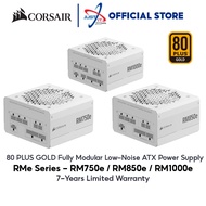 CORSAIR RM750E / RM850E / RM1000E 80PLUS GOLD ATX3.1 WHITE FULL MODULAR POWER SUPPLY PSU 750W / 850W