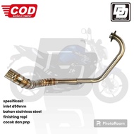 Byson Old and New Exhaust Pipe