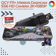 QCY F11+ Dashcam 1296P Touch Screen Wifi Dashcam