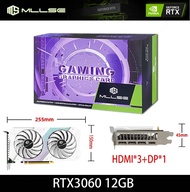 [Op008] MLLSE สถานที่วิดีโอ NVIDIA GeForce RTX 3060 NM 12GB GDDR6 192-Bit PCIe 4.0X16 GA106 8เกม GPU