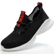 summer work shoes with protection breathable Lightweight safety shoes with iron toe anti-stab anti-s