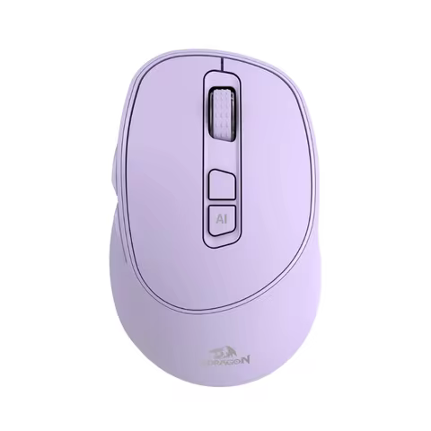Redragon BM4195 AI Smart Wireless Mouse, 2.4G & BT Computer Office Mouse,Translate & Voice Typing, 5