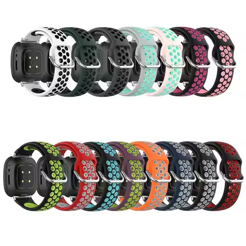 Soft Silicone Band Strap For Fitbit Versa 3/Sense Colorful Bracelet For Fitbit Versa 4 sense 2 Smart