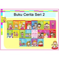 Series 2 Kindergarten PAUD Children's Books Learn to Read GafaBaca Gafa Read Children's Story Books