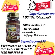 Pure Tongkat Ali Extract for man 1box 60 Capsule 250mg / Ndlife Tongkat ali Original HQ herba asli l