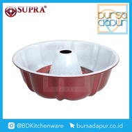 MERAH [ ] Supra Bakeware Non-Stick Bundt Form Non-Stick Cake Pan - Red
