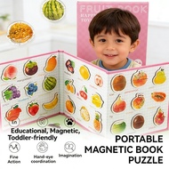 cognition kindergarten enlightenment puzzle board Magnetic early education puzzle Magnetic puzzle bo