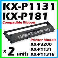 2 Units Panasonic KX-P181 KXP181 KXP 181 KX P181 KXP-181 Compatible Printer Ribbon Ink For KX-P1131 
