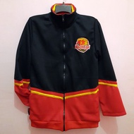 เสื้อแจ็กเก็ตแขนยาว แบบหนา พิมพ์ลาย Kakeru Sentai Tokusatsu สีแดง