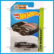 Hot Wheels Ferrari 599XX HW 2015 Workshop Thrill Racers Metalflake Black Supercar kereta hotwheels 5