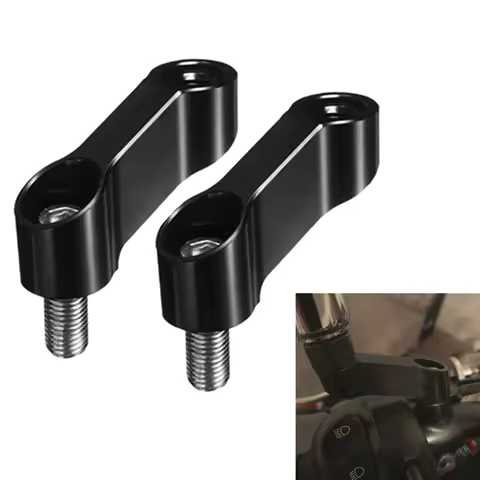 Motorcycle Rearview Mirrors Extension Riser Extend Adapter For Hyosung Gt650r Z370 Yamaha Ybr 125 Mv
