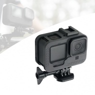 Case sofecas Case GoPro Hero 9/10/11 Protection Frame with Cold Shoe - W-G9 Can Be Installed On The mount Of A Bicycle, monopod Or Helmet