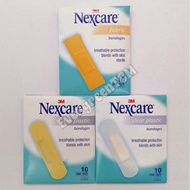 3M Nexcare (Fabric / Clear Plastic / Tan Plastic) Bandages / Plaster