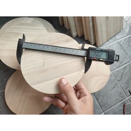 Round Wood Sheet 15CM Thickness 1CM Smooth Surface