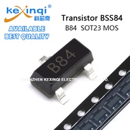 (20-100pcs) BSS84 B84 PD SOT23 MOS For High-frequency Switch SMD Transistor