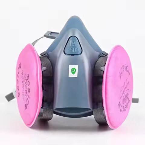 7502 Respirator Mask Protective Mask Industry Painting Spray Dust Gas Mask With 501 5N11 6001CN Chem