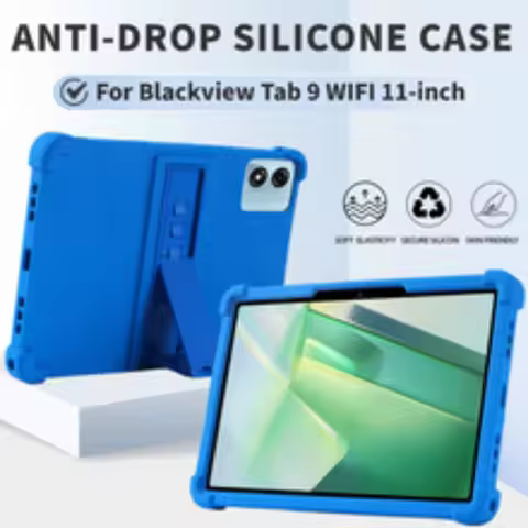 For Blackview Tab 9 WIFI Tablet Android 14 11 Inch Tablet Case Soft Silicon Shock and Drop Resistant