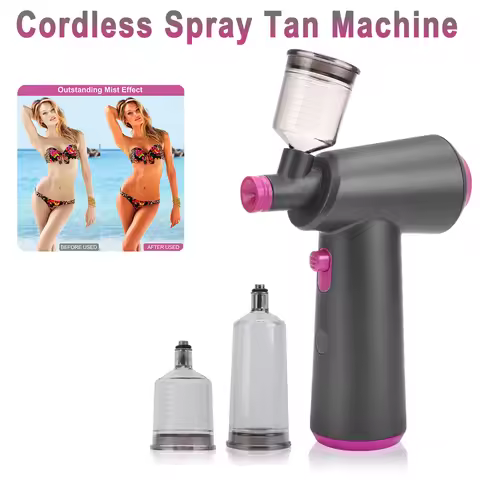 Cordless Home Spray Tan Machine Portable Self Tanner Brushless Electric Tanning Sprayer Tool Body Mi