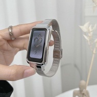 Dây đeo kim loại với vỏ kim loại cho Xiaomi Redmi Smart Band 2 / Xiaomi Smart Band 8 Active Vòng đeo