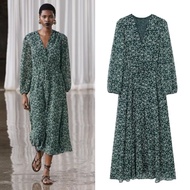 Green Summer Maxi Dress 75364 (TS)