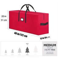 TEMU 1 Pack Of Extra Large Waterproof Christmas Tree Storage Bag - Christmas Tree Storage - Heavy Du