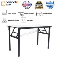 FOLDABLE BANQUET TABLE 2 feet x 6 feet  Heavy Duty spec / EVENT FUNCTION TABLE/ HALL TABLE/ OFFICE T