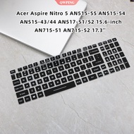 For Acer Aspire Nitro 5 AN515-55 AN515-54 AN515-43/44 AN517-51/52 15.6-inch AN715-51 AN715-52 17.3'' Predator Gaming 2020 Laptop Keyboard Cover skin 【Q.P.】