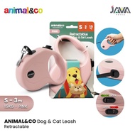[BEST PROMO]~wanwan_mall AnimalnCo Premium Dog Cat Leash Pink3m