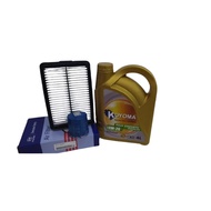 A454# HYUNDAI ELANTRA AD 2017year - 2020year OIL FILTER+AIR FILTER+KOYOMA 0W20 FULLY SYNTHETIC ENGIN