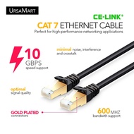Ursa Mart - CE-LINK CAT7 SSTP LAN Ethernet Network High Speed Gold Plated Cable 10Gbps