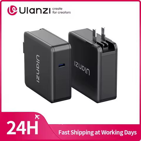 Ulanzi GaN Adapter Ulanzi RH-PD100W GaN Power Adapter for Ulanzi C01 EC65 L023 L024 C60/C60RGB AL60/