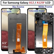 For Samsung Galaxy A12 A125F A125F/DSN LCD with frame Display Touch Screen Digitizer Assembly Replac