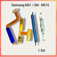 Original Power On Off Samsung M51 / M515 On Off + Volume Fingerprint On off Volume Samsung Galaxy M5