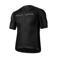 ROCKBROS Bicycle Short Sleeve Jersey Men Women Summer Cycling Sport Tshirt Spring Quick Dry Breathab