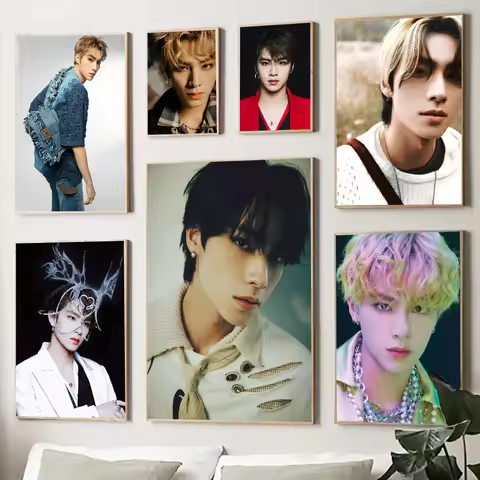 Xiaojun Singer Boy Band N-NCT Poster Poster Art Print Bar Living Room Furniture Decor
