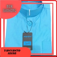 Limited AMMU ORIGINAL AMMU Brand Long KOKO Shirt - Sky Blue, M