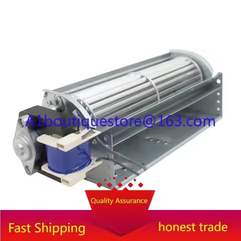 AC Cross Flow Fan PB-48 AC Series Drum Fan Ball Bearing Cross Flow Ventilation Diameter 48MM AC 220V