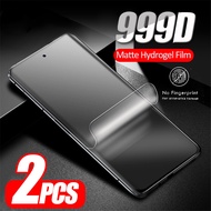 OppoR11 OppoR11s R11Plus R11sPlus 2Pcs 999D Full Cover Matte Frosted Soft Hydrogel Film For Oppo R11