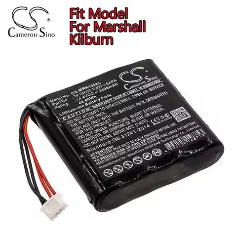 Cameron Sino Speaker Battery for Marshall Kilburn 3400mAh 14.4V