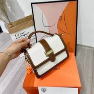 Túi Xách Nữ Túi Xách Tay Đeo Vai Đeo Chéo Da Pu Cao Cấp kẻ Kro Thời Trang Bên Trong 3 Ngăn Có Khóa K